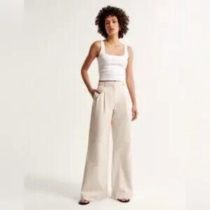 AE Dreamy Drape Stretch High-Waisted Trouser